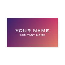 Modern Gradient Business Card Template
