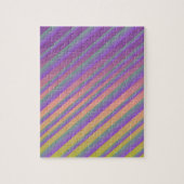 Modern gradiënt Skylight Star Burst Stripes Legpuzzel (Verticaal)