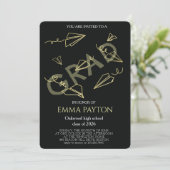 Modern Graduation Celebration  Kaart (Staand voorkant)