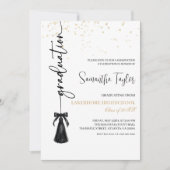 Modern Graduation with Photo Invitation (Devant)