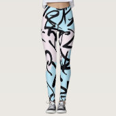 Modern Graffiti Leggings (Voorkant)