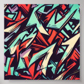 Modern Graffiti Poster (Voorkant)