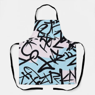 Modern Graffiti Schort