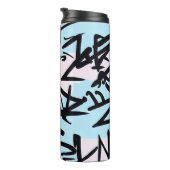 Modern Graffiti Thermosbeker (Geroteerd rechts)