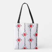 Modern grafisch draagtas (Achterkant)