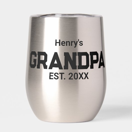 Modern Grandpa Established Est. Name Year  (Arrière)