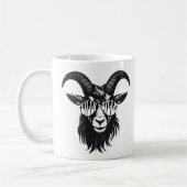 Modern Graphic Gekke Billy Goat  Mok (Links)