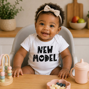 Modern Grappig Schattig Geestig Nieuw Model Tweede Romper