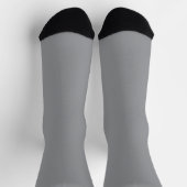 ​Modern Gray and Black Patterned Socks Sokken (Top)