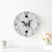 Modern Gray Marble Art Deco Finials Grote Klok (Huis)