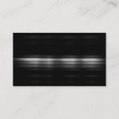 Modern Gray Monogram Visitekaartje (Achterkant)