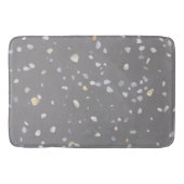 Modern Gray Terrazzo Badmat (Voorkant)
