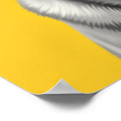 Modern Grayscale Pop Art Dog Portrait: Happy Lab Poster (Hoek)