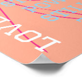 Modern Great Dane Poster green  (Coin)