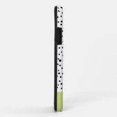 Modern Green Avocado Persoonlijke naam Case-Mate iPhone Case (Achterkant/rechts)