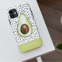 Modern Green Avocado Persoonlijke naam