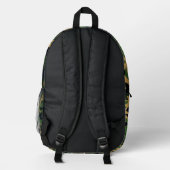 Modern Green Camouflage Backpack – Premium Army Bedrukte Rugzak (Achterkant)