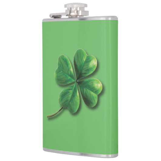 Modern Green Irish Shamrock Heupfles (Links)