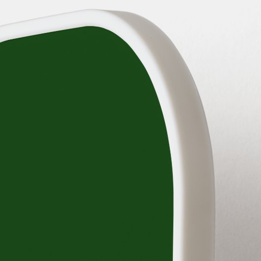 Modern Green Monogrammed Professional Pickleball Paddle (Links Detail)