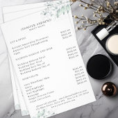 Modern, Greenery Flyer