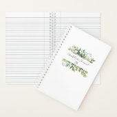 Modern Greenery Gratitude Journal White Notitieboek (Binnen)