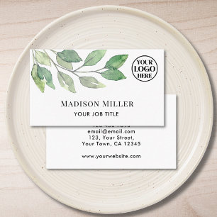 Modern Greenery Logo Visitekaartje