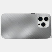 Modern Grey Texture Template Case-Mate iPhone Case (Achterkant (horizontaal))