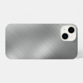 Modern Grey Texture Template iPhone Hoesje (Achterkant horizontaal)