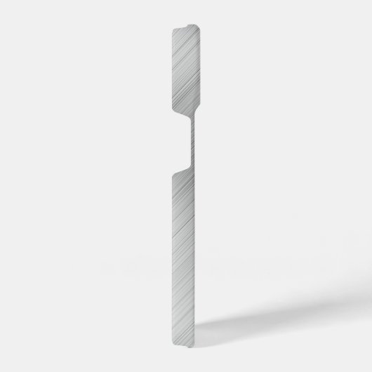 Modern Grey Texture Template iPhone Hoesje (Rechterkant)