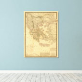 Modern Griekenland Canvas Afdruk (Insitu (Houten vloer))