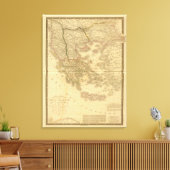 Modern Griekenland Canvas Afdruk (Insitu (Woonkamer))