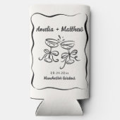 Modern & grillig Hand getrokken bruiloft (Achterkant)