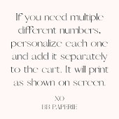 Modern & grillig Hand getrokken bruiloft Kaart