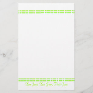Modern Groen Design Briefpapier
