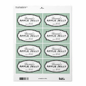 MODERN GROEN | PERSOONLIJKE STICKER (Full Sheet)