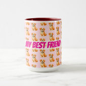 Modern Grooming Dog Personalized Collection Mok (Midden)