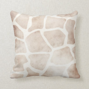 Modern Grunge Giraffe African Pattern Cushion Kussen