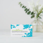 Modern Grunge Visitekaartje (Staand voorkant)