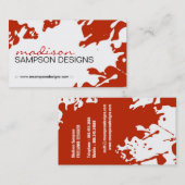 Modern Grunge Visitekaartje (Voorkant / Achterkant)