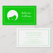 Modern Haarstylist Visitekaartje (Voorkant / Achterkant)