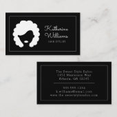 Modern Haarstylist Visitekaartje (Voorkant / Achterkant)