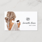 Modern Hair Salon Visitekaartje (Voorkant)
