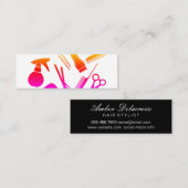 Modern Hair Stylist Mini Visitekaartje (Voorkant / Achterkant)