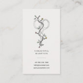 Modern Hair Stylist Visitekaartje (Achterkant)