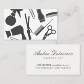 Modern Hair Stylist Visitekaartje (Voorkant / Achterkant)