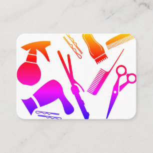 Modern Hair Stylist Visitekaartje
