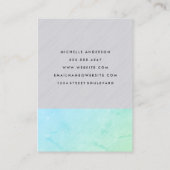 Modern Hair Stylist Visitekaartje (Achterkant)