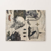 Modern  Halloween Garden Legpuzzel (Horizontaal)