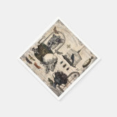 Modern  Halloween Garden Servetten (Hoek)