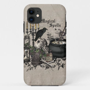 Modern  Halloween WITCHES BREW iPhone 11 Hoesje